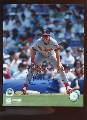 Wally Joyner Anaheim Angels Autographed 8 X 10 Photo Hologram