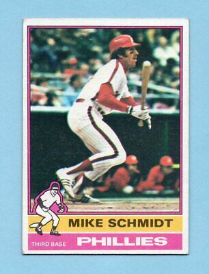 1976 Topps #480 Mike Schmidt Philadelphia Phillies Baseball Card EX 