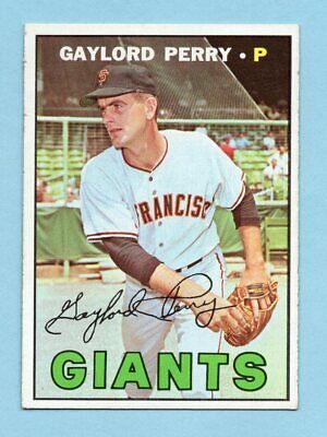 1967 Topps #320 Gaylord Perry San Francisco Giants Baseball Card EX+     