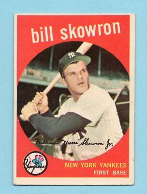 1959 Topps #90 Bill Skowron New York Yankees Baseball Card EX