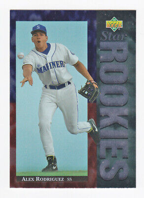 1994 Upper Deck #24 Alex Rodriguez Seattle Mariners Rookie Baseball Card NM