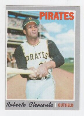 1970 Topps #350 Roberto Clemente Pittsburgh Pirates Baseball Card Ex/Mt o/c