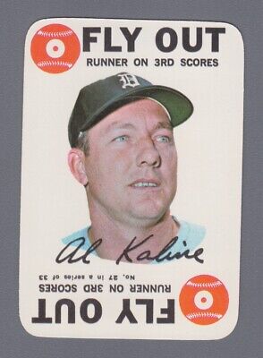 1968 Topps Game Insert #27 Al Kaline Detroit Tigers Baseball Card NM 