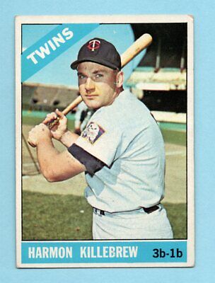 1966 Topps #120 Harmon Killebrew Minnesota Twins Baseball Card EX