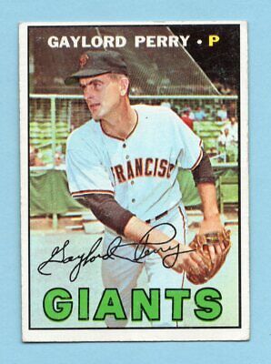 1967 Topps #320 Gaylord Perry San Francisco Giants Baseball Card EX     