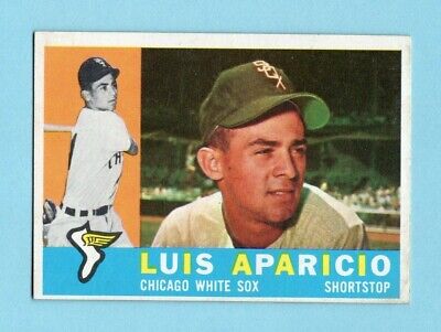 1960 Topps #240 Luis Aparicio Chicago White Sox Baseball Card Ex/Mt 