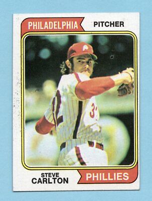 1974 Topps #95 Steve Carlton Philadelphia Phillies Baseball Card NM o/c pt isu  