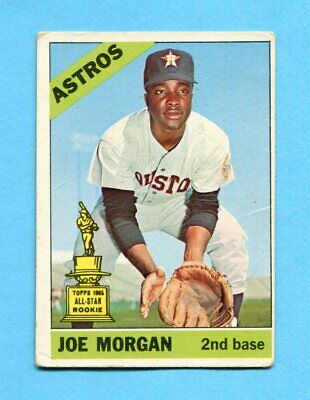 1966 Topps #195 Joe Morgan Houston Astros Baseball Card Low Grade  