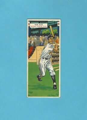 1955 Topps Doubleheaders #s 71/72 Gair Allie / Grady Hatton Baseball Card 