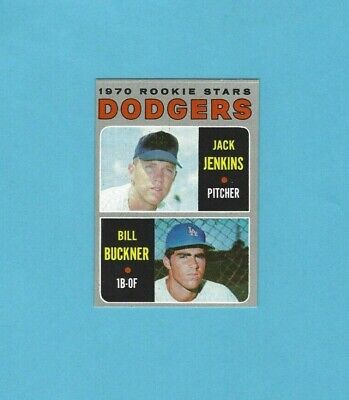 1970 Topps #286 Bill Buckner Los Angeles Dodgers Rookie Baseball Card