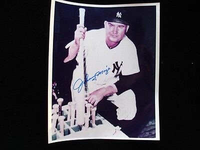 Johnny Mize New York Yankees Autographed Color 8" x 10" Photograph