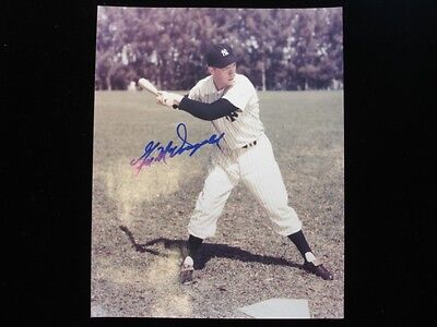 Gil McDougald New York Yankees Autographed 8" x 10" Photograph