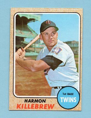 1968 Topps #220 Harmon Killebrew Minnesota Twins Baseball Card EX+ 