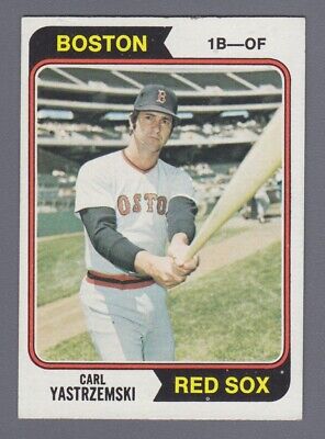 1974 Topps #280 Carl Yastrzemski Boston Red Sox Baseball Card Ex/Mt