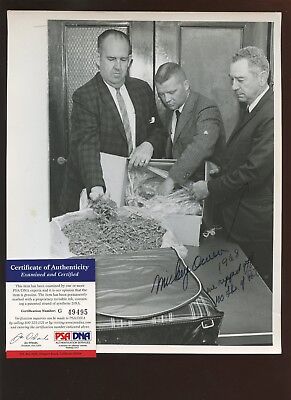 1968 Mickey Owen Autographed 8 X 10 Photo PSA/DNA Cert