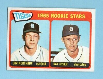 1965 Topps #259 Jim Northrup Detroit Tigers Rookie Baseball Card EX+    