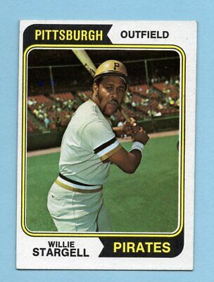 1974 Topps #100 Willie Stargell Pittsburgh Pirates Baseball Card Ex/Mt oc       