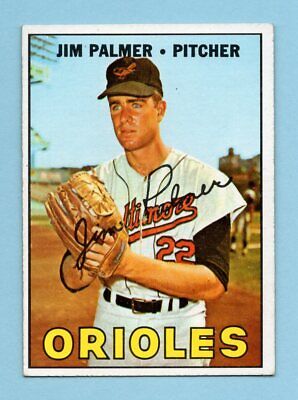 1967 Topps #475 Jim Palmer Baltimore Orioles Baseball Card Ex/Mt o/c    