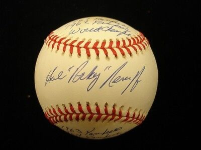 Hal Reniff Autographed Official American League Baseball - PSA