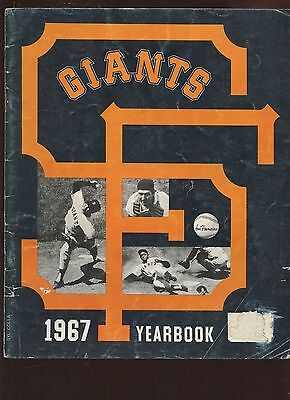 1967 MLB Baseball San Francisco Yearbook