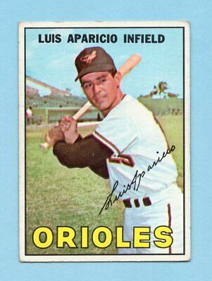 1967 Topps #60 Luis Aparicio Baltimore Orioles Baseball Card EX