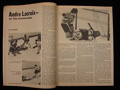 March 1972 Sports Extra Hockey Magazine - Phil Esposito Bruins Cover