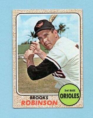 1968 Topps #20 Brooks Robinson Baltimore Orioles Baseball Card EX