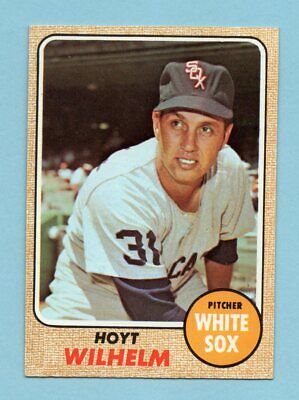 1968 Topps #350 Hoyt Wilhelm Chicago White Sox Baseball Card NM   