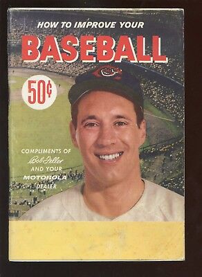 1957 Bob Feller Motorola How To Improve Your Baseball Guide VGEX