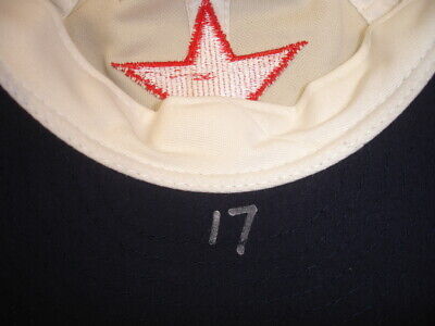 2010 Detroit Tigers Turn Back the Clock Game Used Baseball Hat / Cap - Belliard