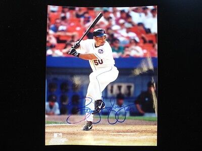 Benny Agbayani #50 New York Mets Autographed 8" x 10" Photograph