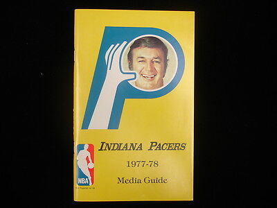 1977-78 Indiana Pacers Basketball Media Guide