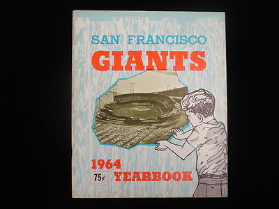 1964 San Francisco Giants Baseball Yearbook