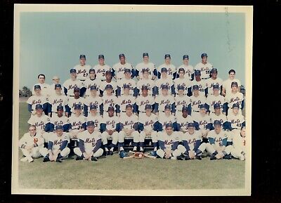 1970 MLB Baseball New York Mets 8 X 10 Photo 