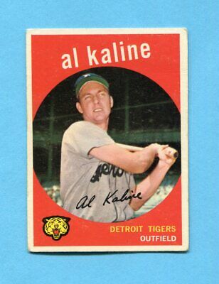 1959 Topps #360 Al Kaline Detroit Tigers Baseball Card Vg/Ex ap lgt wrks rs