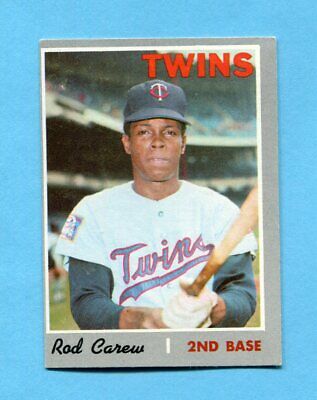 1970 Topps #290 Rod Carew Minnesota Twins Baseball Card EX o/c    