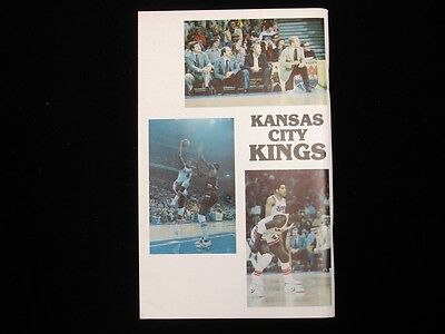 1980-81 Kansas City Kings Basketball Media Guide