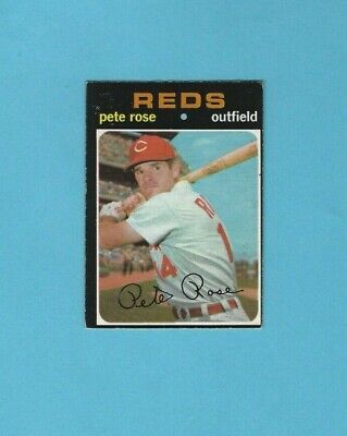 1971 O-Pee-Chee #100 Pete Rose Cincinnati Reds Baseball Card VG+