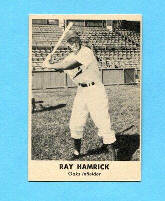 1949 Remar Bread Ray Hamrick Oakland Oaks Baseball Card EX