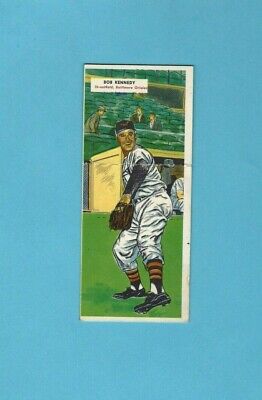 1955 Topps Doubleheaders #s 87/88 Bob Kennedy / Windy McCall Baseball Card