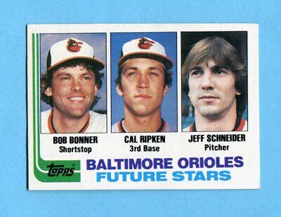 1982 Topps #21 Cal Ripken Baltimore Orioles Rookie Baseball Card Ex/Mt   