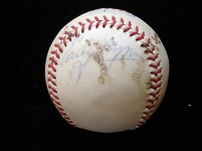 1959-64 White Sox Multi SIGNED AL Baseball w/ Lopez Wynn Cooney + Groundskeeper