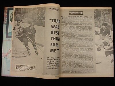 May 1971 Hockey Pictorial Magazine - Ken Dryden Montreal Canadiens Cover