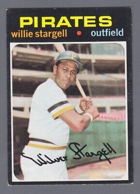 1971 Topps #230 Willie Stargell Pittsburgh Pirates Baseball Card Ex/Ex+