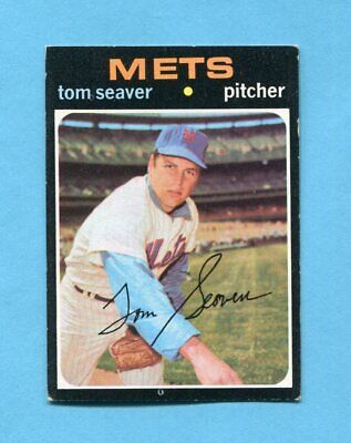 1971 Topps #160 Tom Seaver New York Mets Baseball Card EX