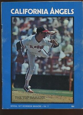 1977 MLB Program at California Angels VGEX