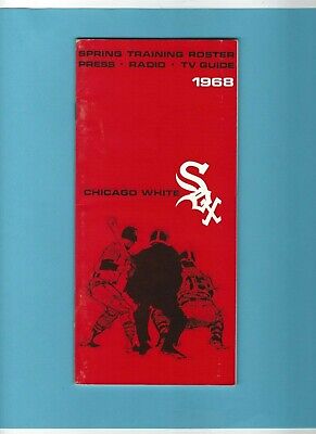 1968 Chicago White Sox Media Guide