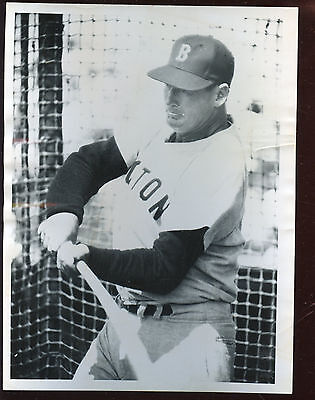 Original September 10 1958 Ted Williams 7 X 9 Wire Photo 