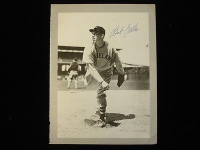 Bob Feller Cleveland Indians Autographed 9" x 12" Magazine Page