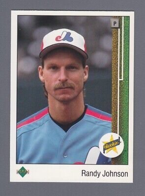 1989 Upper Deck #25 Randy Johnson Montreal Expos Rookie Baseball Card NM